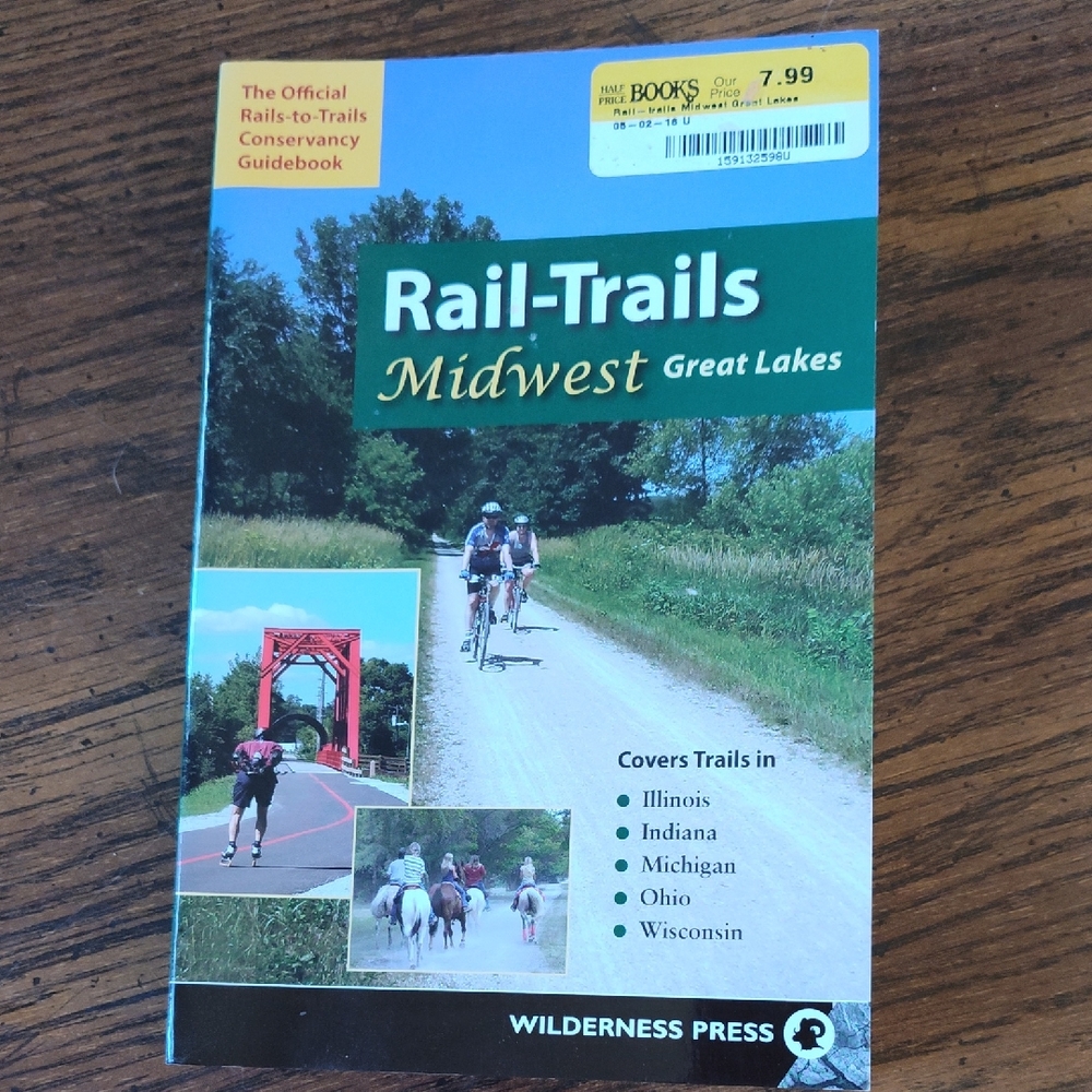 Rail-Trails Midwest Great Lakes Guidebook